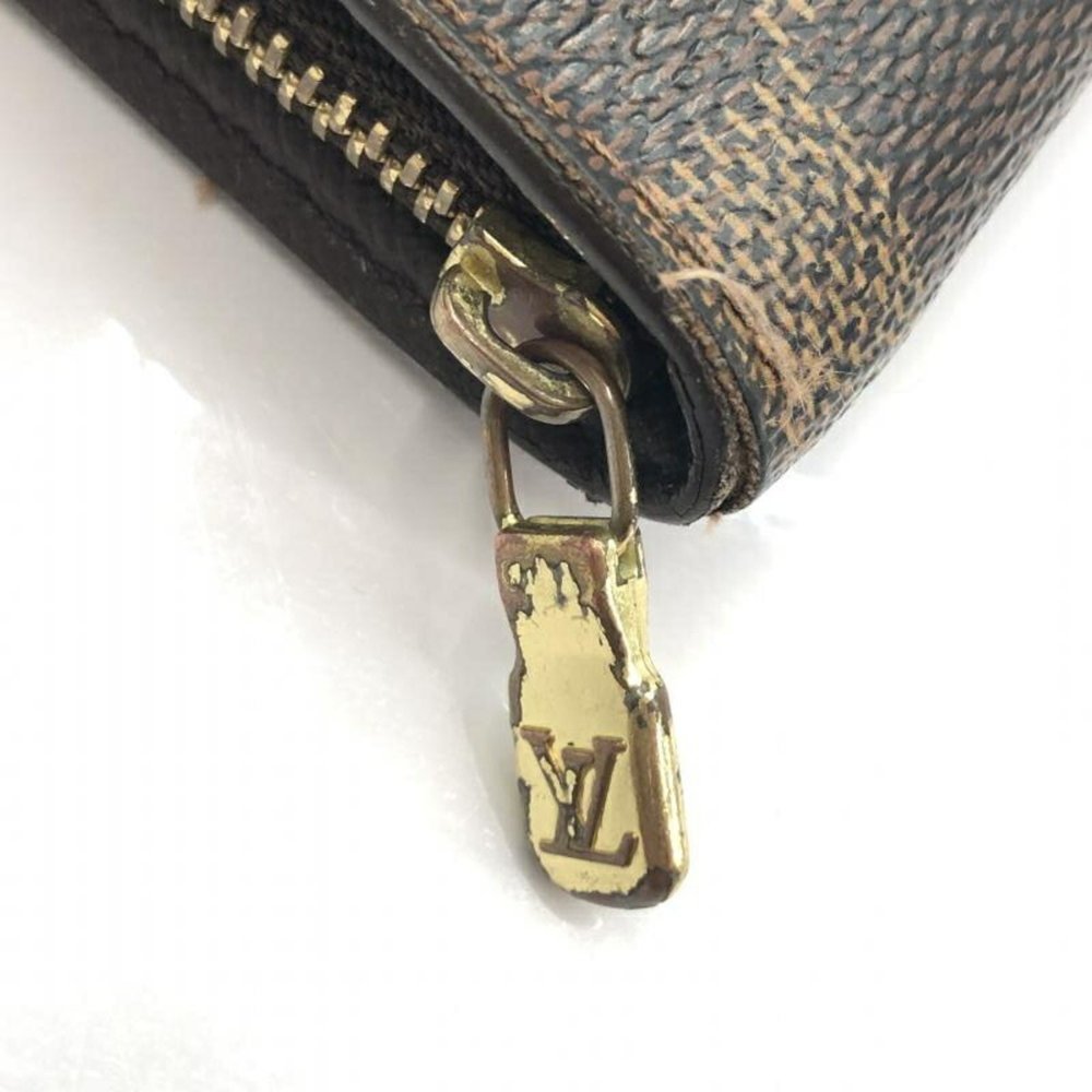 Louis Vuitton Brown and Black Checkered Wallet - Picture 6 of 10